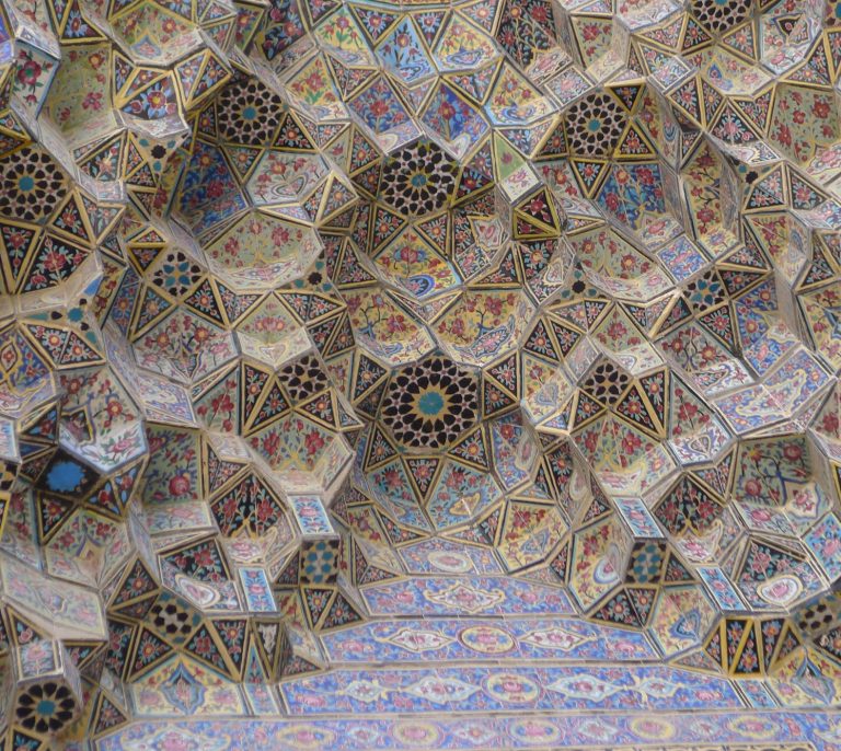 Persisches Deckenmosaik